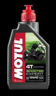 Олива моторна Scooter Expert 4T 10W-40 MA 1л MOTUL 105960