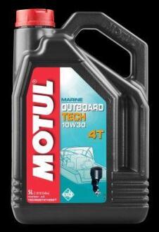 Олива Outboard Tech 4T 10W-30, 5л. MOTUL 106447