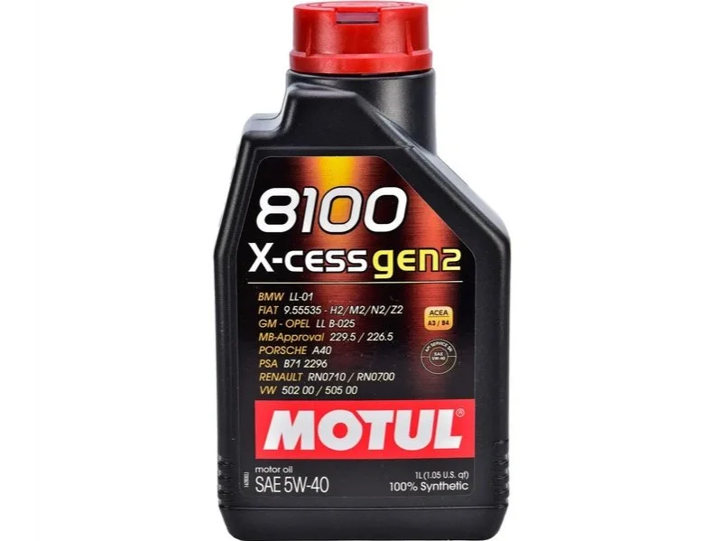 Моторное масло 1 л 5W40 Бензиновый, Дизельный Синтетическое MOTUL 109774 (фото 1)