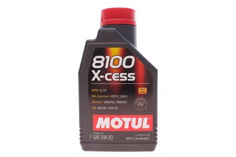 Олива 8100 X-CESS 5W-30 1L MOTUL 368101