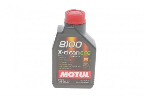 Моторное масло 1 л 5W30 Бензиновый, Дизельный Синтетическое MOTUL 814001
