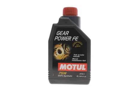 Олива трансмісійна Gear Power FE 75W 1л MOTUL 823801