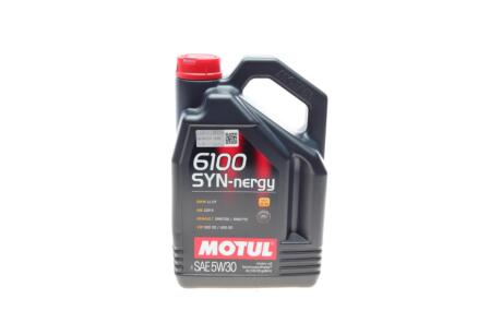 Олива 6100 Syn-nergy SAE 5W30 4 L MOTUL 838350