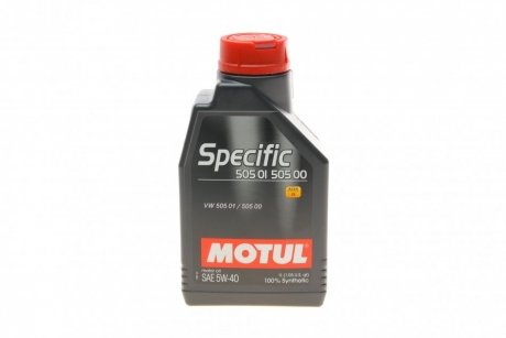 Моторное масло 1 л 5W40 Бензиновый, Дизельный Синтетическое MOTUL 842411