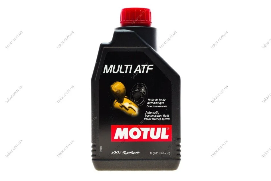 Трансмиссионное масло 1 л АКПП Синтетическое MOTUL 844911 (фото 1)