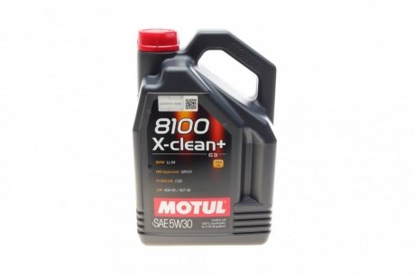 Моторное масло 5 л 5W30 Бензиновый, Дизельный Синтетическое MOTUL 854751 (фото 1)