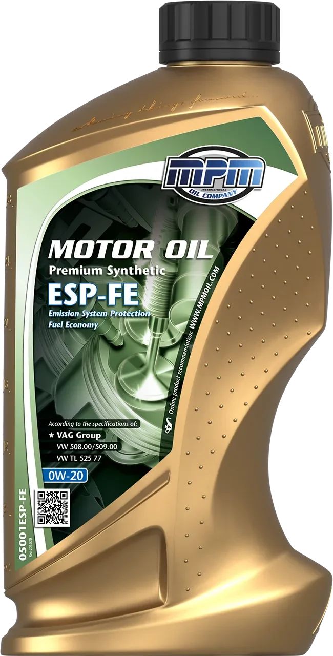 Моторное масло 1 л 0W20 Бензиновый Синтетическое MPM 05001ESP-FE (фото 1)