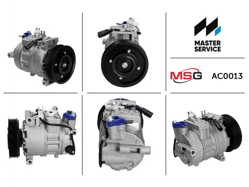 Компресор кондиціонера новий AUDI A4 07-15, A6 11-18, A5 07-16, Q5 08-16, A6 04-11 MSG AC0013 (фото 1)