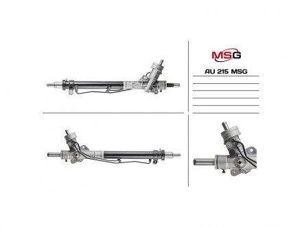 Рульова рейка з ГПК нова Audi A6 97-04 MSG AU215