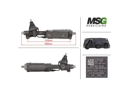 Рулевая рейка с ЭУР MSG AU405.NL00.R