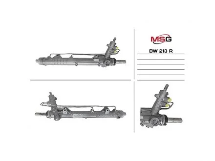 Рулевая рейка с ГУР MSG BW213R