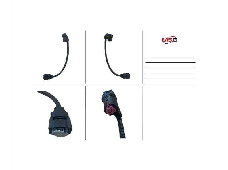 Провод датчика абс передний MSG BW408.NLA0.CABS (фото 1)