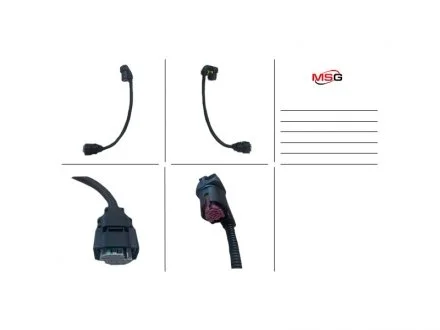 Провод датчика абс передний MSG BW408.NLA0.CABS