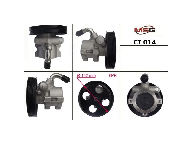 Насос ГПК новий Peugeot 405 93-96, Peugeot Partner 96-08, Citroen Berlingo 96-08 MSG CI014 (фото 1)