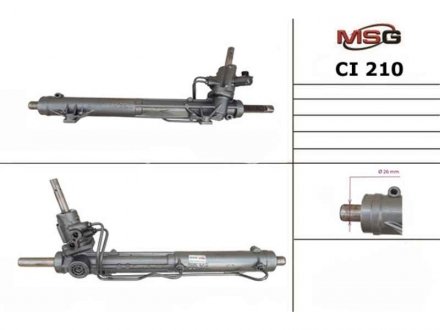 Рульова рейка з ГПК відновлена Citroen C5 01-08 MSG CI210R