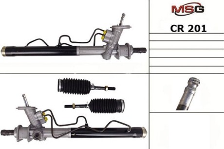 Рулевая рейка с ХПК новая Chevrolet Aveo 06-16 MSG CR201