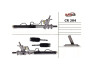 Тяга рульова CHEVROLET Aveo T250/255 06-16, Aveo T300 12-17 MSG CR204ROD (фото 1)
