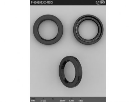 Сальник рулевой рейки MSG F-00089TXX