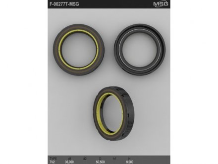 Сальник рулевой рейки MSG F-00277T