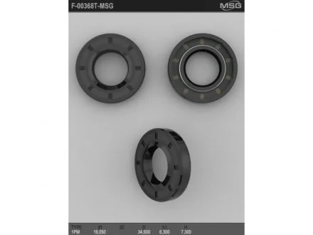 Сальник рулевой рейки MSG F-00368T