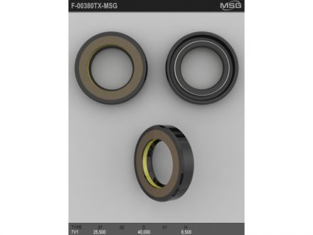 Сальник рулевой рейки MSG F-00380TX