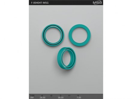 Сальник рулевой рейки MSG F-00404T