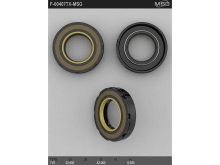 Сальник рулевой рейки MSG F-00407TX