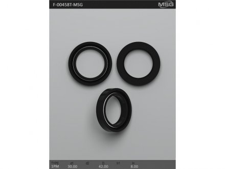 Сальник рулевой рейки MSG F-00458T