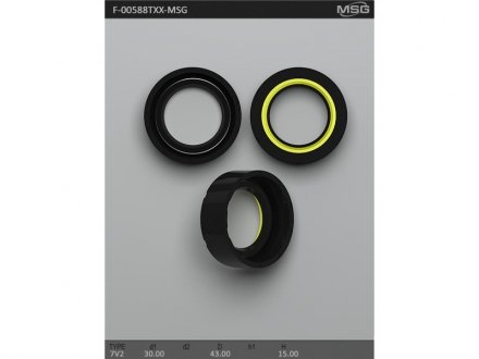 Сальник рулевой рейки MSG F-00588TXX