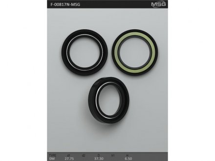 Сальник рулевой рейки MSG F-00817N