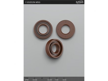 Сальник рулевой рейки MSG F-01052N