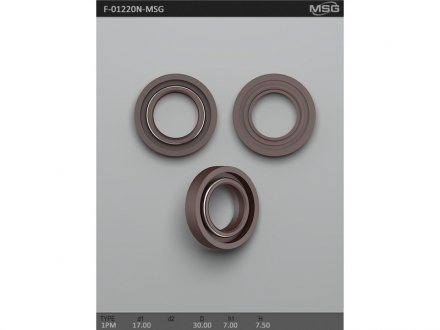 Сальник рулевой рейки MSG F-01220N