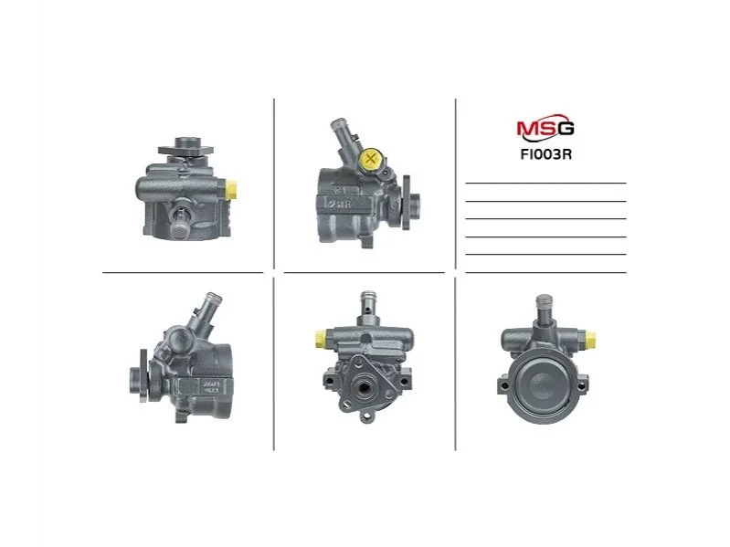 Насос ГПК восстановлен Fiat Bravo 95-01, Fiat Ducato 02-06, Fiat Ducato 94-02 MSG FI003R (фото 1)
