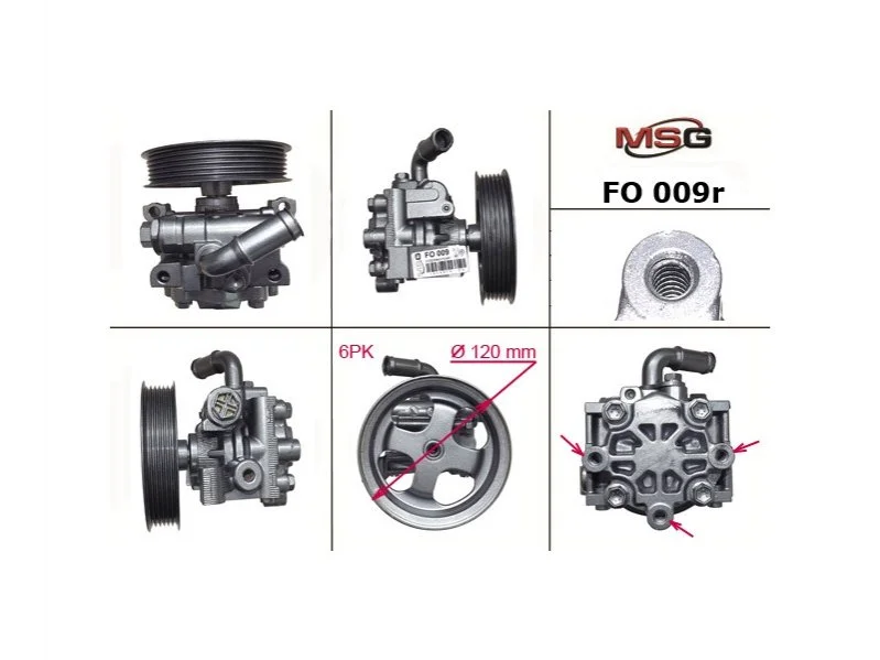 Насос ГПК відновлений Ford Connect 02-13 MSG FO009R (фото 1)