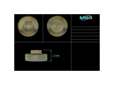 Гайка бокового поджима ГУР MSG FO228NUTS