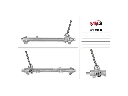 Рулевая рейка без ГУР MSG HY118R