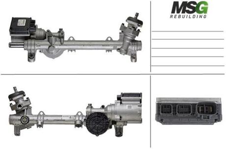 Рульова рейка з ЕПК MSG HY407.NLF0.R