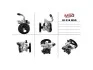 Насос ХПК новый Hyundai Accent 06-10, Kia Rio 06-11 MSG KI018 (фото 1)