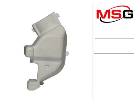 Захисна кришка рейки ЕПК LEXUS GS 05-11, IS 05-13, RX 03-09 MSG LE401.NLR0.CAP