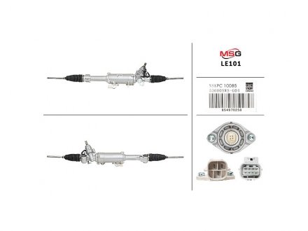 Рульова рейка з ЕПК Lexus IS 05-13, Lexus GS 05-11 MSG LE401.NLR0.N