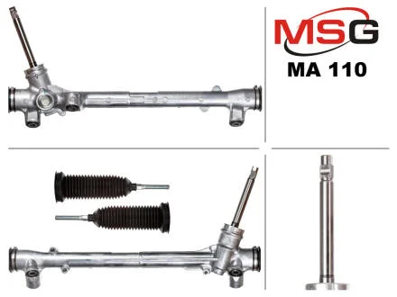 Рулевая рейка без ГУР MSG MA110
