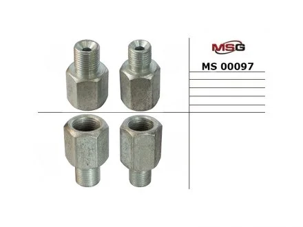 Штуцер насоса ГУР MSG ME008FITTING