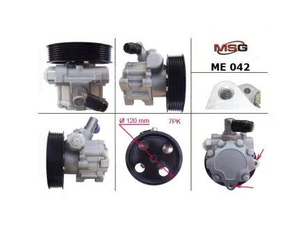 Насос ХПК новый Mercedes-Benz ML W164 05-11, Mercedes-Benz CLK W209 02-10, Mercedes-Benz Sprinter 906 06-18 MSG ME042