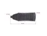 Пильовик рульової рейки MSG ME213DUSTER (фото 1)