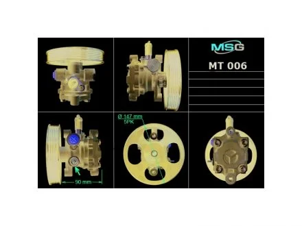 Насос ГПК новий Mitsubishi Colt 95-02, Mitsubishi Lancer IX 03-11 MSG MT006