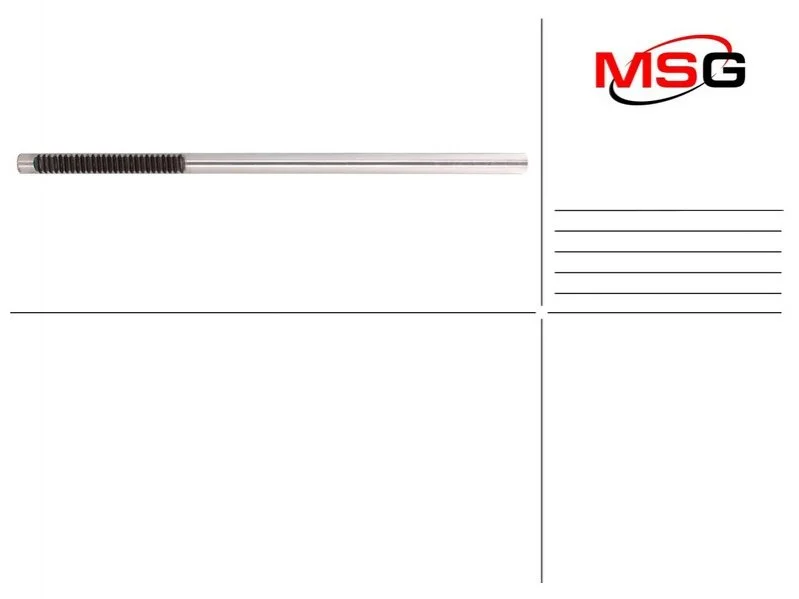Шток рулевой рейки с ЭУР MSG MT401.NLF0.C (фото 1)