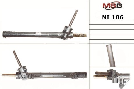 Рульова рейка без ГПК нова Renault Modus 04-08, Renault Clio III 05-12, Nissan Micra 03-10 MSG NI106