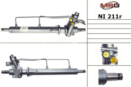 Рулевая рейка с ХПК восстановлена Nissan Primera P11 96-02 MSG NI211R