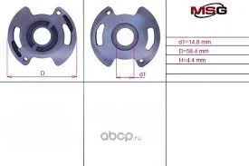 Плита насоса нижняя ГУР MSG OP006LPLATE