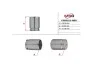 Поршень тормозного суппорта VW Golf VI 09-14; AUDI A4 04-08; SKODA Octavia A7 13-19; TOYOTA Avensis 97-03; RENAULT Megane II 03-09; FORD Focus II 04-11; SEAT Leon 05-12; FIAT 500 07-20; HONDA Accord CL/CM 03-08; PEUGEOT Partner 08-; NISSAN Almera N16 MSG P385101-MSG (фото 1)